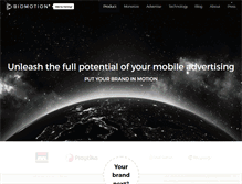 Tablet Screenshot of bidmotion.com